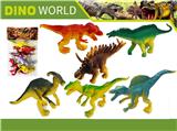 OBL10053737 - 实心恐龙套装 6PCS