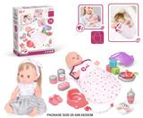 OBL10055742 - 14寸搪胶娃娃护理睡袋套装（喝水，尿尿，12声IC）