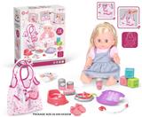 OBL10055763 - 14寸搪胶娃娃护理手提包套装（喝水，尿尿，12声IC）