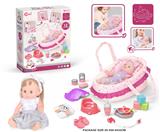 OBL10055782 - 14寸搪胶娃娃护理手提篮套装（喝水，尿尿，12声IC）