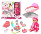 OBL10055819 - 14寸搪胶娃娃床套装（12声）