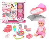 OBL10055821 - 14寸搪胶娃娃床套装（12声）