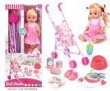 OBL10055862 - 14寸搪胶娃娃推车套装（12声）