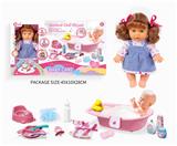 OBL10055962 - 四声9寸女孩娃娃浴池套装