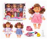 OBL10056005 - 三只四声女孩娃娃大套装