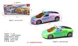 OBL10056734 - 1:18电动万向布加迪音乐警车带3D灯光