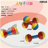 OBL10056911 - 小三色配双头摇铃