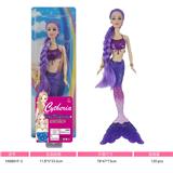 OBL10057548 - 11寸实身长辫灯光钻石美人鱼公主 仅带灯光功能     包电：3粒LR44纽扣电池