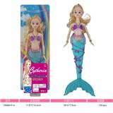 OBL10057549 - 11寸实身可儿美人鱼公主 带灯光和音乐功能     包电：3粒LR44纽扣电池