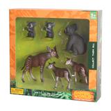 OBL10059869 - 实心亲子动物套装（6只装）