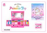 OBL10061548 - 跨境儿童彩妆化妆品饰品美甲梳扮女孩玩具过家家美甲化妆盒新款DIY套装