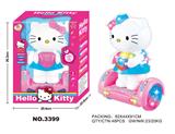 OBL10062334 - 万向平衡车-Hello Kitty.带音乐灯光
