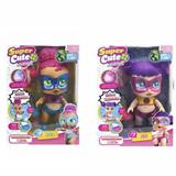 OBL10063406 - 高档16寸搪胶带七彩灯光音乐fangeek super cute超级英雄可爱宝宝带奶瓶带梳子和镜子。DC宝宝带吸水喷水功能