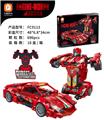 OBL10064924 - 回力直变车-红 696PCS