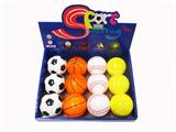 OBL10066860 - 6.3CM盒装12粒足、篮、网、棒高弹球