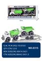 OBL10067312 - 绿色洒水车拖斗车