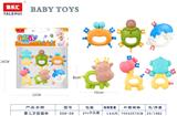 OBL10067401 - 婴儿牙胶摇铃系列6PCS