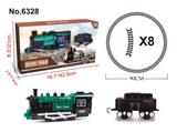 OBL10067411 - 冒烟、灯光  轨道火车（三款混装）