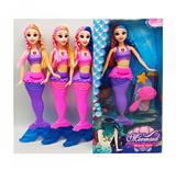 OBL10068393 - 11.5寸实身美人鱼（带灯光音乐）