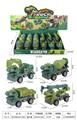 OBL10070824 - 滑行四款恐龙工程车（12PCS）