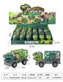 OBL10070825 - 滑行恐龙囚笼车（12PCS）