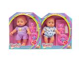 OBL10071720 - 12寸全身搪胶3D眼表情娃娃带配件（带音乐）