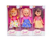 OBL10071892 - 10寸空身3D眼时尚肥童娃娃带音乐