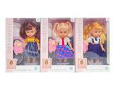 OBL10071902 - 10寸空身3D眼时尚肥童娃娃带音乐带配件