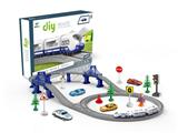 OBL10072942 - DIY电动城市轨道列车带灯+IC红绿灯（64PCS)