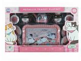 OBL10075807 - 粉猫茶具(15PCS)