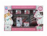 OBL10075820 - 粉猫咖啡具(14PCS)