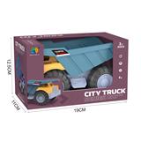 OBL10075835 - 环保麦秆色滑行工程车（翻斗车）