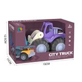 OBL10075848 - 环保麦秆色滑行工程车（推土机）