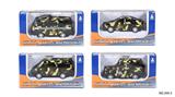 OBL10078936 - 1只开窗盒1:64俄文回力合金车
迷彩绿4款混装