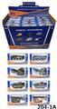 OBL10078950 - 1只开窗盒1:64俄文回力合金车
军事8款混装，加大展示盒48只装