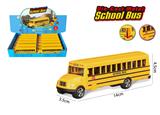 OBL10078975 - 1:70合金校巴车，回力，开门，12只-展示盒：1款1色