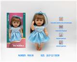 OBL10085378 - 12.5寸全搪胶仿真重生娃娃爱丽丝， 带俄文IC语音+音乐