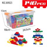OBL10090833 - 140PCS 盒装积木