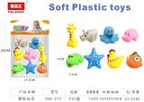 OBL10090995 - 搪胶玩具8PCS