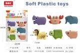 OBL10091003 - 搪胶玩具6PCS