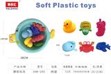 OBL10091007 - 搪胶玩具7PCS