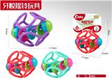 OBL10094849 - 牙胶摇铃（3色混装）