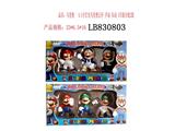 OBL10095440 - 4.5寸有灯光马里奥 公仔3只盒装2款
