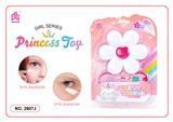 OBL10095599 - 儿童彩妆化妆品饰品美甲梳扮女孩玩具过家家六瓣花新款DIY两层盒