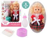 OBL10096773 - 13寸公仔洋娃娃会喝水尿尿带4声IC