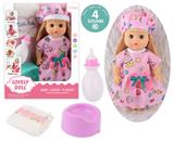 OBL10096780 - 13寸公仔洋娃娃会喝水尿尿带4声IC