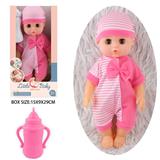 OBL10096805 - 12寸公仔洋娃娃会喝水尿尿带奶瓶吹瓶身