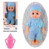 OBL10096806 - 12寸公仔洋娃娃会喝水尿尿带奶瓶吹瓶身