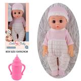 OBL10096807 - 12寸公仔洋娃娃会喝水尿尿带奶瓶吹瓶身