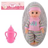 OBL10096812 - 12寸公仔洋娃娃会喝水尿尿带奶瓶吹瓶身